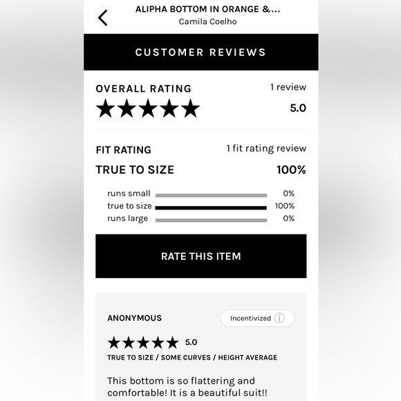 CAMILA COELHO ❤️‍🔥 ALIPHA PALM BOTTOMS NWT SIZE MEDIUM - Picture 5 of 14